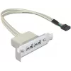 Slotový plech USB 2.0 DeLOCK 0,5 m