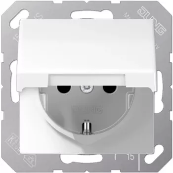 JUNG AS 1520 KL - typ F - 1 modul - 2P - slonovina - duroplast - IP44