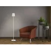 Beper P201UTP404 nabíjateľná LED stojaca lampa, nastaviteľná výška, 2,5 W, stmievateľná, kovová, biela