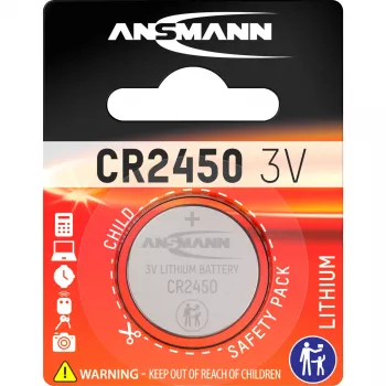 Ansmann gombíková batéria 3V Lithium CR2450 (5020112)