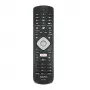 SAVIO diaľkový ovládač RC-10 pre Philips TV, IR Wireless, čierny, tlačidlové ovládanie