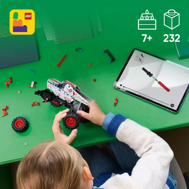 LEGO TECHNIC 42200 Monster Jam™ ThunderROARus™ s naťahovacím motorom