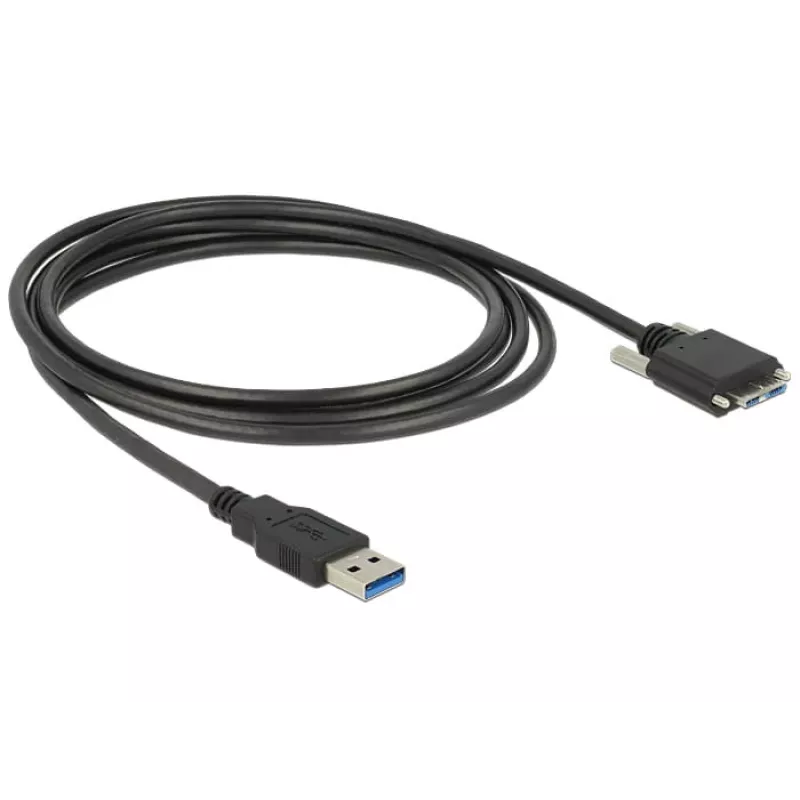 USB kábel DeLOCK 83599 USB 3.2 Gen 1 3 m USB A Micro-USB B čierny