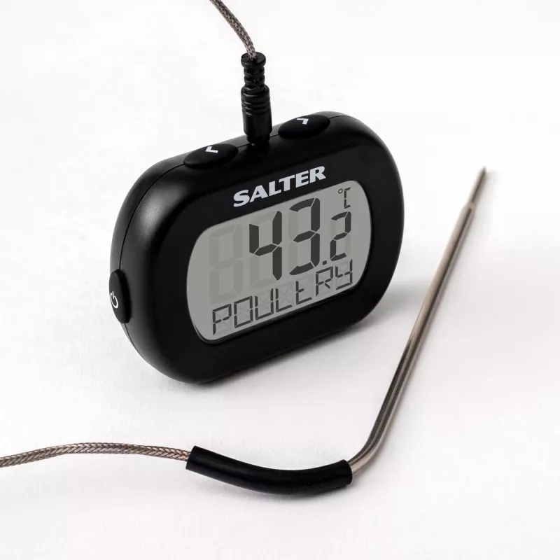 Digitálny instantný teplomer Salter 515 BKCR, vodotesný, na potraviny