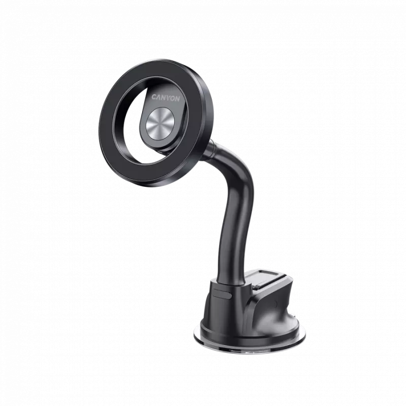 CANYON magnetický držiak do auta OnGrip 12 prísavka + vetranie čierny