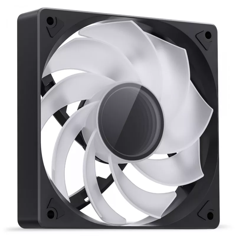 Ventilátor Jonsbo SL-120BR 12 cm čierny biely 600-1500 ot/min 22-32 dB