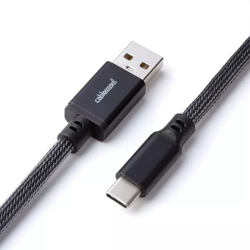 Kábel USB A na USB C 1,5m sivý Cablemod CM-CKCA-KC-KC150KC-R