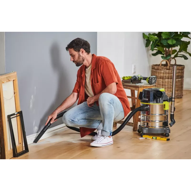 RYOBI R18WDV-0 vysávač 18V One+ čierna, zelená