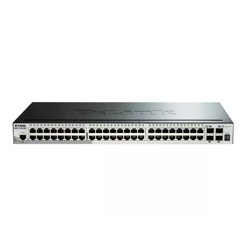 D-Link 52-portový Gigabit Stackable Smart Managed Switch vrátane 4 x 10G SFP+