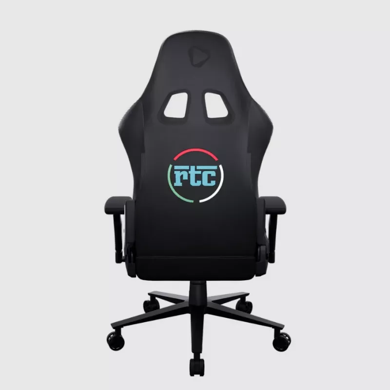 Herná stolička Onex RTC Embrace Hardcore čierna — ergonomický dizajn, výškovo nastaviteľná a naklápacia