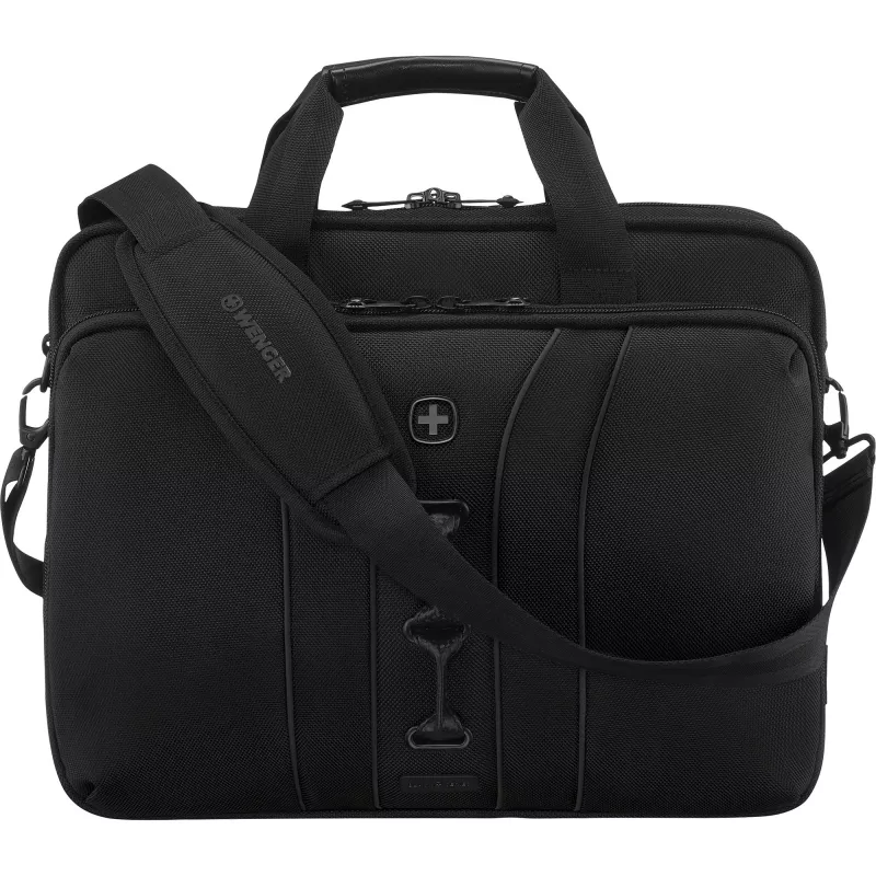 Puzdro na notebook Wenger Legacy čierna Series 16 palcov – vhodné pre až 40,6 cm, čierna