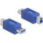 DeLOCK 67213 káblový adaptér USB Type-A USB Type-B modrý