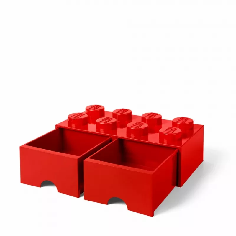 Room Copenhagen LEGO Brick Drawer 8 červená (40061730)