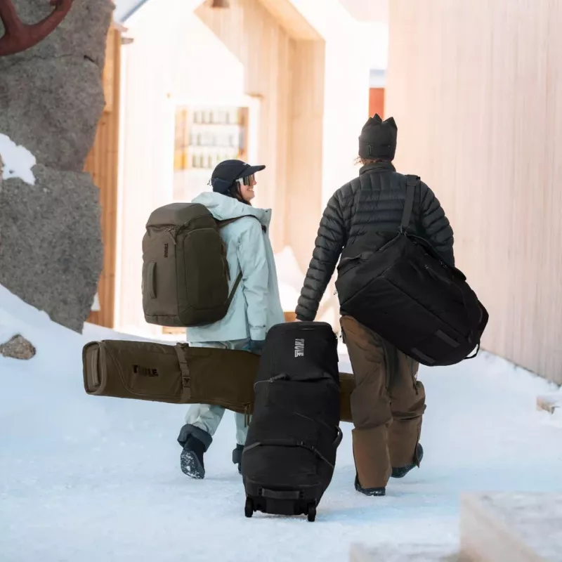Thule 5158 Roundtrip batoh na lyžiarske a snowboardové topánky 60L stredne modrý