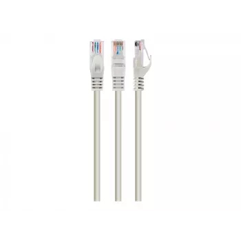 Sieťový kábel Gembird Cat6 RJ-45 na RJ-45 1 m, U/UTP, 24 AWG, sivý