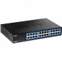 TRENDnet TEG S25D - switch - 24 x 10/100/1000 - desktop, montovateľný do racku - TAA-Compliant (TEG-S25D)