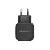 Qoltec 50188 nabíjačka pre mobilné zariadenia notebook, smartfón, smart hodinky, tablet, telefón, univerzálna čierna AC, DC vnútorné