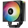 Ventilátor DeepCool AG400 BK ARGB V2 120 mm čierny — 120 mm ventilátor chladiča CPU s hydraulickým ložiskom, podpora viacerých socketov