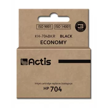 Actis KH-704BKR atrament (náhrada za HP 704 CN692AE; Standard; 15 ml; čierny)
