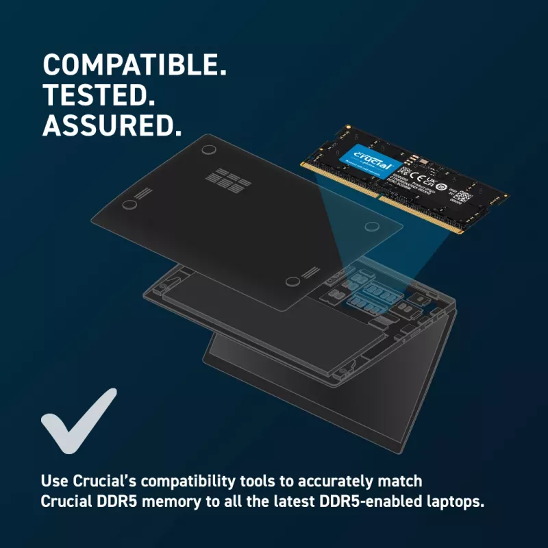 Crucial CT2K32G56C46S5 pamäťový modul 64 GB 2 x 32 GB DDR5 5600 MHz