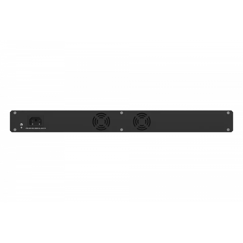 Teltonika SWM280 priemyselný spravovaný switch, 24x GLAN, 4x SFP, Falf PoE switch 12x PoE+