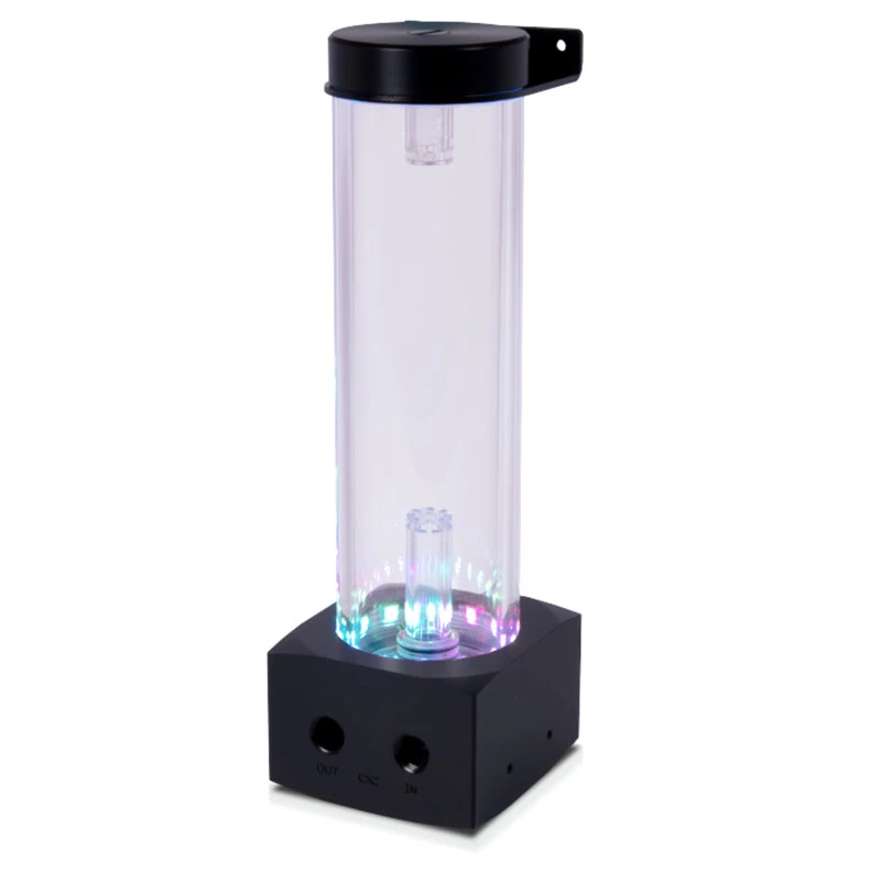 Čerpadlo a nádržka Alphacool 15381 akryl hliník plast čierna priehľadná