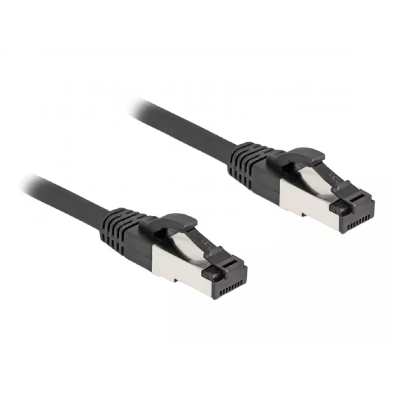Sieťový kábel DeLOCK 80566 RJ-45 Cat8.1 0,25 m čierny