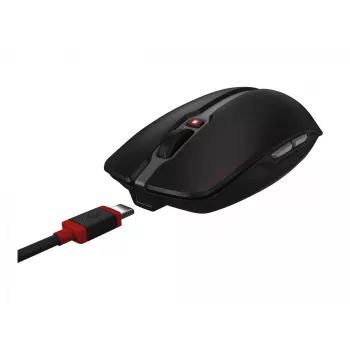 CHERRY Stream Desktop Recharge klávesnica myš vrátane Universal RF Wireless QWERTZ nemecká čierna