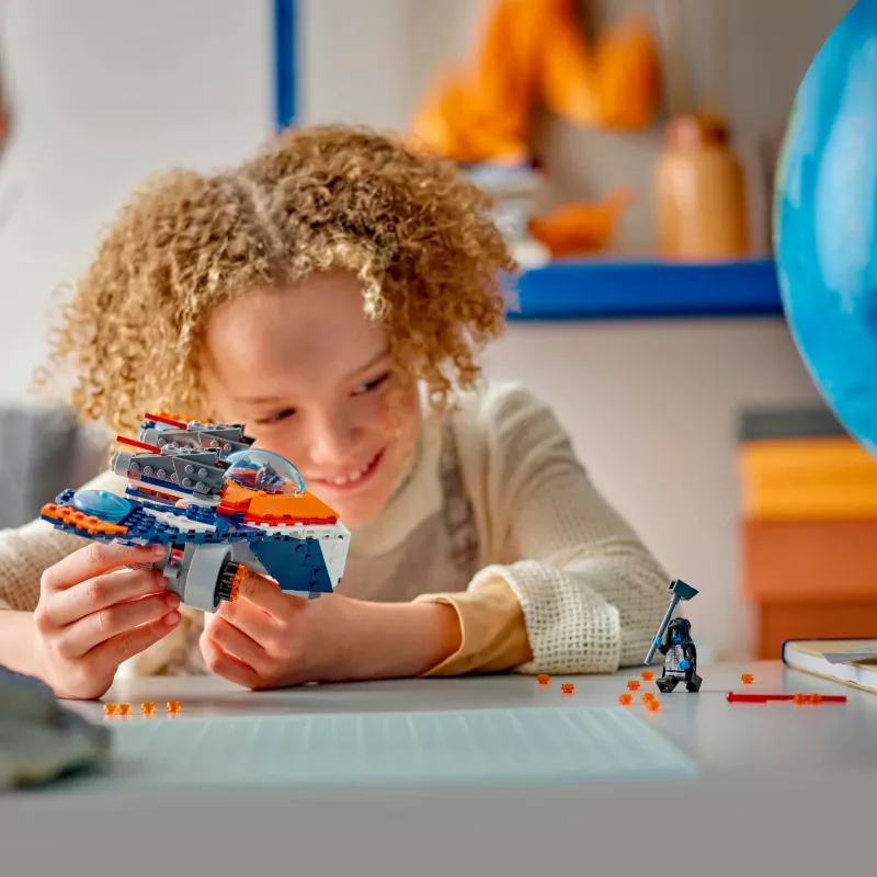Stavebnica LEGO Marvel Super Heroes Rocket vesmírna loď 76278 – Rocket a Ronan set