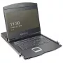 19 palcová LCD KVM konzola DIGITUS DS-72211-5US, 16-port Cat 5, 1366x768, US International klávesnica