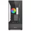 PC skriňa Sharkoon AK6 RGB, ATX, čierna