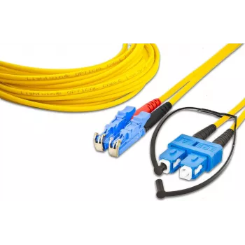 Lightwin vysokokvalitný duplexný LWL patch kábel - SM - LSH - SC (LDP-09 LSH-SC 3.0)
