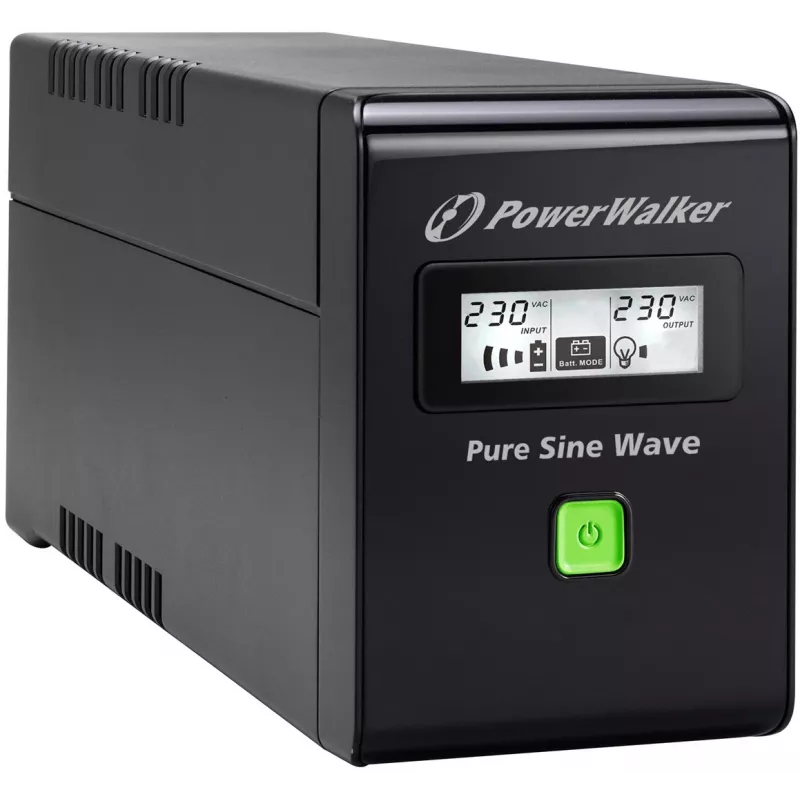 PowerWalker VI 800 SW FR UPS neprerušiteľný zdroj napájania Line-Interactive 0,8 kVA 480 W 2 AC výstupy