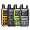 Baofeng UV-5R EU MINI vysielačka, USB-C, Bluetooth, VHF/UHF, letecké pásmo, anténa 15 cm, zelená