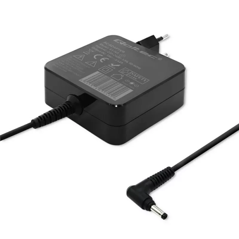 Qoltec 51745 napájací zdroj/invertor interiérový 65 W čierny