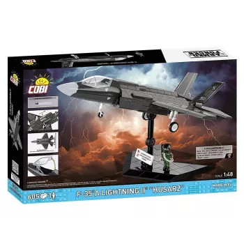 Stavebnica Cobi F-35A Lightning II — 605 dielov, model v mierke