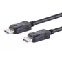 DisplayPort kábel Microconnect MC-DP-8K-300V2.0B 8K rozlíšenie 300 cm