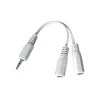 KÁBLOVÝ AUDIO ROZBOČOVAČ 3,5MM/10CM WHT CCA-415-0.1M GEMBIRD