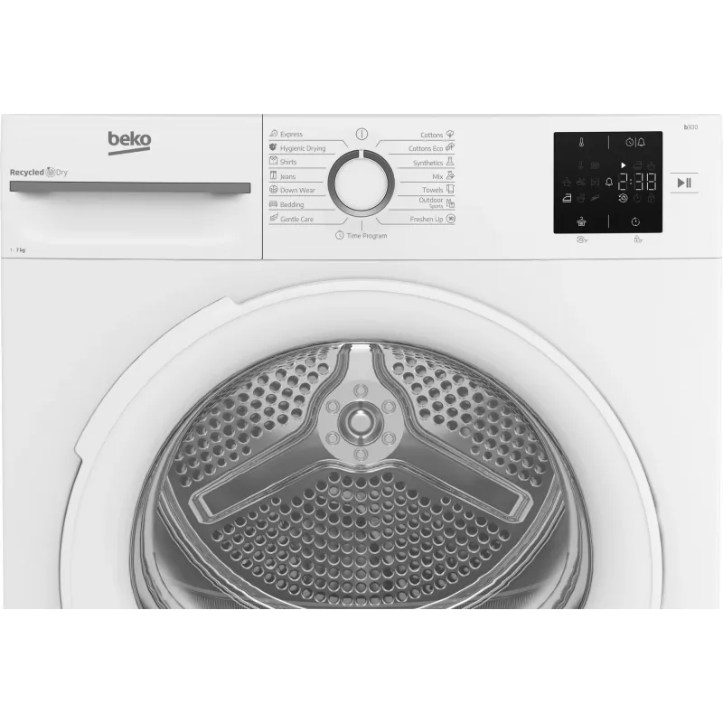 BEKO sušiak na bielizeň BM3T372E0W, 7 kg, energetická trieda E, hĺbka 54,5 cm