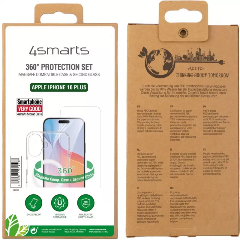 Puzdro 4smarts Apple iPhone 16 Plus kompatibilné s MagSafe