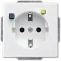 Zásuvka Busch-Jaeger 3120 EUCB-84 CEE 7/3 2P+E 230 V 16 A biela IP20