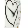 NeXtime hodiny 8030 Loving You, Ø43 cm, nástenné, biele/viacfarebné