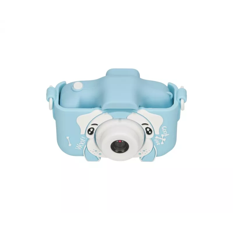 Detský digitálny fotoaparát Extralink H28 DUAL BLUE svetlomodrá biela
