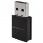 Kompaktný bezdrôtový mini USB Wi-Fi adaptér QOLTEC 57007 – Single-Band 2,4 GHz, až do 150 Mbit/s, interná anténa