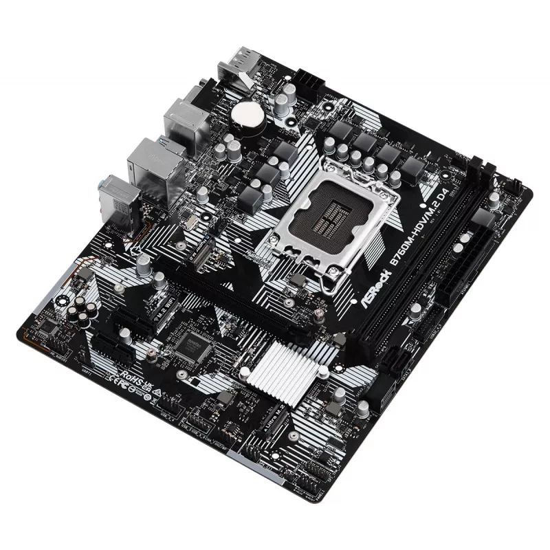 ASRock B760M-HDV/M.2 D4 DDR4 LGA 1700 Micro-ATX základná doska