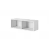 Otvorená skriňa cama meble ROCO RO2 1120×370×370 mm biela voľne stojaca