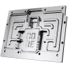 Vodný chladič grafickej karty Alphacool Core RX 9070 XT Hellhound+ transparentný chróm s backplate