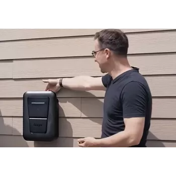 Nástenná nabíjacia stanica pre EV Hager witty one 11 kW 3-fázová s RFID, Bluetooth a 4,5 m káblom Type-2