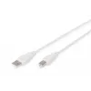 Assmann USB prepojovací kábel. Type-A - B M/M. 1,8 m. USB 2.0 vhodný. UL. be (AK-300102-018-E)