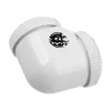 Adaptér 90° BitsPower pre 16 mm AD hardtube na 16 mm AD hardtube, biely